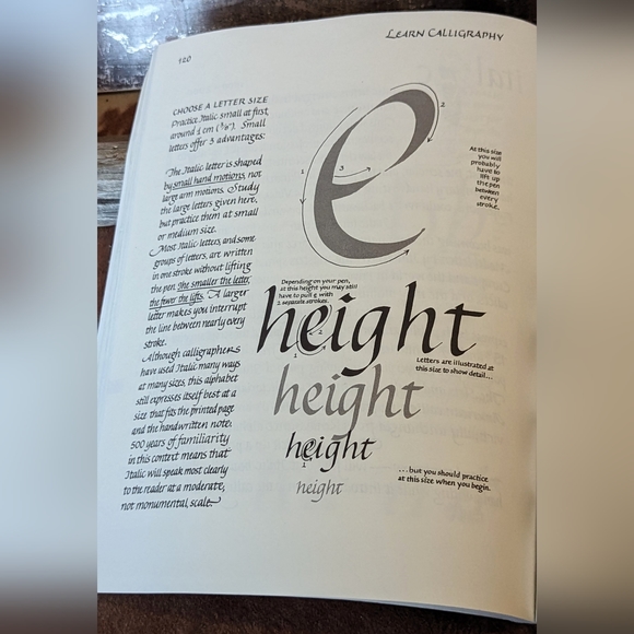 2001 Learn Calligraphy The Complete Book - Picture 9 of 14